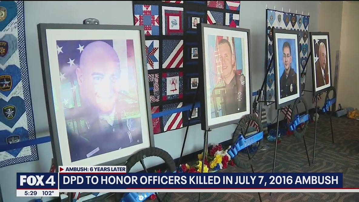Thursday marks 6 years since 5 officers killed in Downtown Dallas ambush
